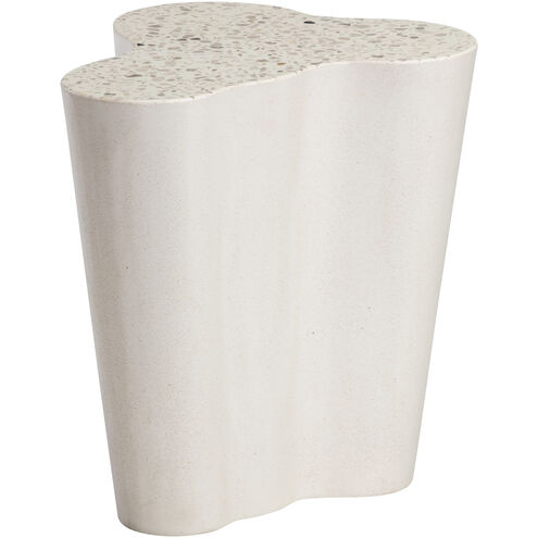 Ava 18 X 18 inch Terrazzo End Table, Small